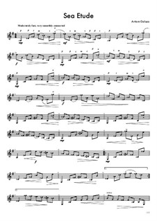 Sea etude: Sea etude by Artiom Galuza