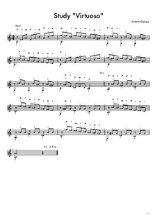 Study 'Virtuoso': Study 'Virtuoso' by Artiom Galuza