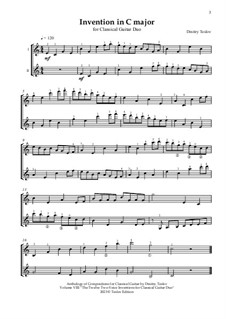 Invention in C major: Invention in C major by Dmitry Teslov