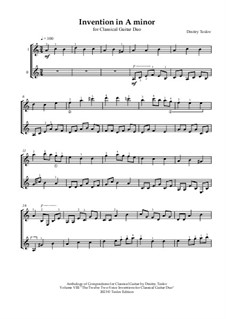 Invention in A minor: Invention in A minor by Dmitry Teslov