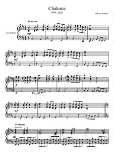 Chakona: For Accordion by Olexiy Suslov