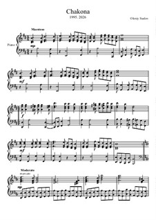 Chakona: For Piano by Olexiy Suslov