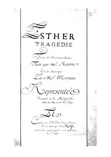 Esther: Complete set by Jean-Baptiste Moreau