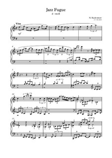 Jazz Fugue (d-moll): Jazz Fugue (d-moll) by Nikita Kadomtsev