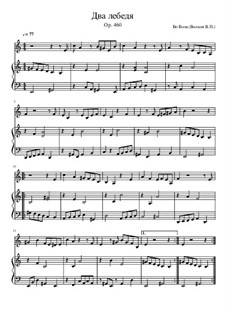 Два лебедя, Op.460: Два лебедя by Во Волк