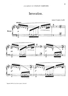 Invocation, Op.33: Invocation by Gabriel Verdalle