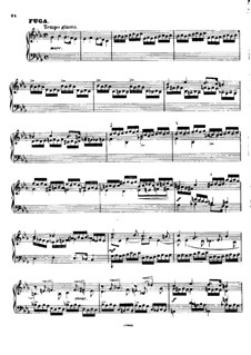 Variations and Fugue on a Prelude in C Minor by Chopin, BV 213 Op.22: Fugue by Ferruccio Busoni