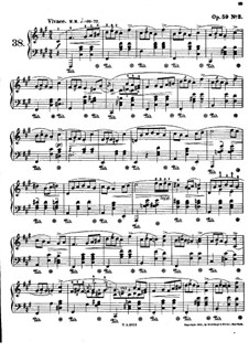 Mazurkas, Op.59: No.3 in F Sharp Minor by Frédéric Chopin