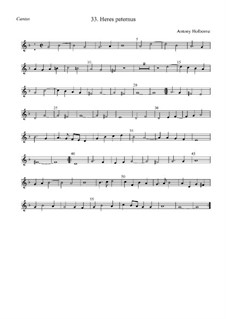 Heres paternus: Cantus by Anthony Holborne