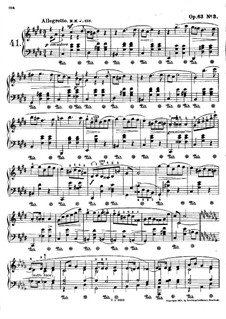 Mazurkas, Op.63: No.3 in C Sharp Minor by Frédéric Chopin