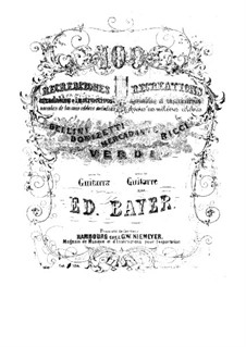 Cent récréations agréables et instructives: No.51-75 by Eduard Bayer