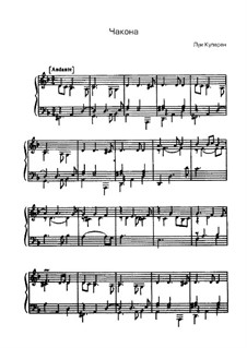 Chaconne in D Minor: Chaconne in D Minor by Louis Couperin