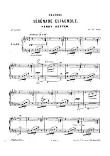 Spanish Serenade: Spanish Serenade by Henry Ketten