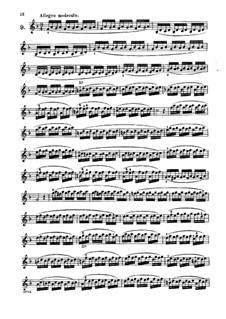 Forty-Two Etudes or Caprices: Etudes No.9-16 by Rodolphe Kreutzer