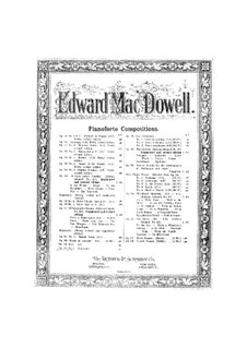 Two Pieces, Op.49: No.2 Rigaudon by Edward MacDowell