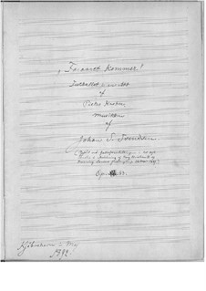 Foraaret kommer (The Arrival of Spring), Op.33: For orchestra by Johan Svendsen