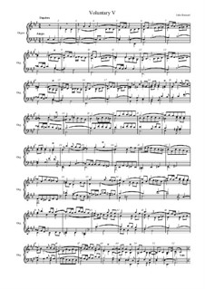Voluntary No.5 in A Major: Voluntary No.5 in A Major by John Bennett