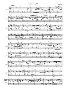 Voluntary No.6 in F Major: Voluntary No.6 in F Major by John Bennett