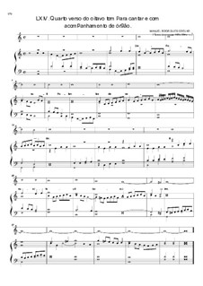 Quarto verso do oitavo tom para cantar e órgão: Quarto verso do oitavo tom para cantar e órgão by Manuel Rodrigues Coelho