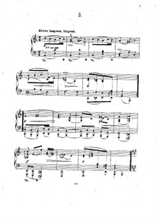 Etudes and Pieces, Op.30: No.3-7 by Theodor Kirchner