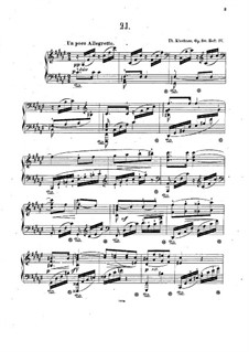 Etudes and Pieces, Op.30: No.21-25 by Theodor Kirchner