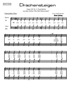 Die 5 Jahreszeiten, Op.102: Nr.3: Zum Herbst by Bernd Gehring