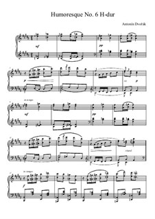 No.6 in B Major: No.6 in B Major by Antonín Dvořák