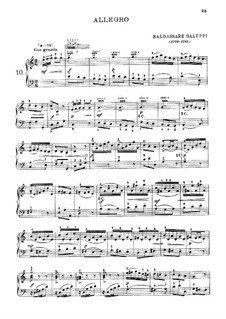 Sonata for Harpsichord in C Major, Illy No.30: Allegro by Baldassare Galuppi