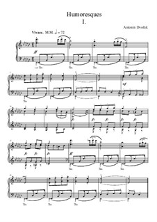 Complete set: For piano by Antonín Dvořák