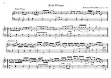 Hexachordum Apollinis (Six Strings of Apollo): For organ by Johann Pachelbel