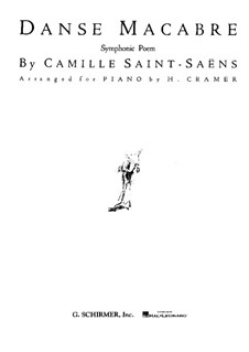 Danse macabre (The Dance of Death), Op.40: For piano (version by H. Cramer) by Camille Saint-Saëns