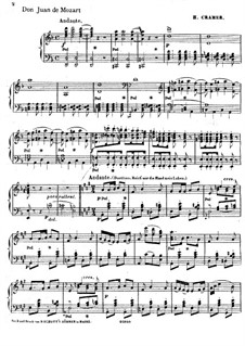 Overture: Arrangement for piano by Wolfgang Amadeus Mozart