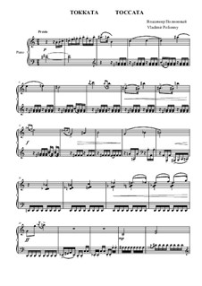 Toccata for Piano: Toccata for Piano by Vladimir Polionny
