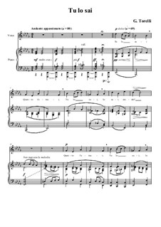 Tu lo sai (You Know): In D Flat Major by Giuseppe Torelli