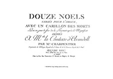 Douze noëls variés et Carillon des morts: Douze noëls variés et Carillon des morts by Jean-Jacques Beauvarlet-Charpentier