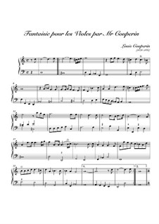 Fantasia No.1 in D Minor: Fantasia No.1 in D Minor by Louis Couperin