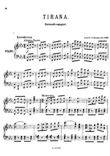Tirana, Op.239: Tirana by Alphons Czibulka