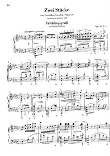 In stillen Stunden, Op.56: Nr.1-2 by Theodor Kirchner