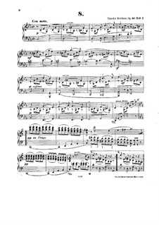 Plaudereien, Op.60: No.8-15 by Theodor Kirchner