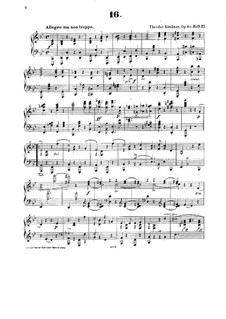 Plaudereien, Op.60: No.16-20 by Theodor Kirchner