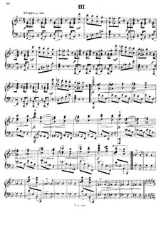 Four Galop-Caprices, Op.5: Galop-Caprice No.3 by Joseph Joachim Raff