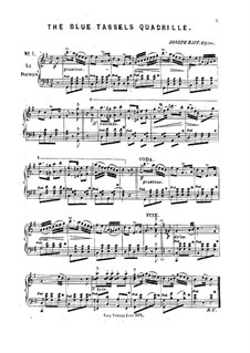 The Blue Tassels Quadrille, Op.24: The Blue Tassels Quadrille by Joseph Kaspar Raff