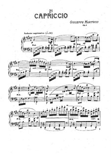 Cappriccio No.2, Op.3: Cappriccio No.2 by Giuseppe Martucci