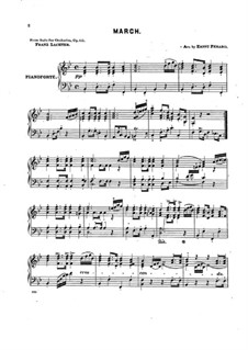 Suite No.1 for Orchestra, Op.113: March for Piano by Franz Paul Lachner