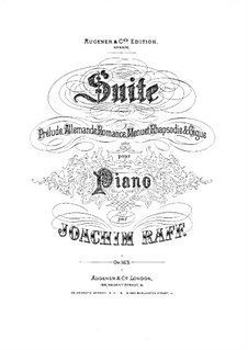 Suite No.6 in G Major, Op.163: Allemande by Joseph Joachim Raff