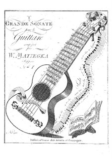 Two Grand Sonatas: Complete set by Wenzel Thomas Matiegka