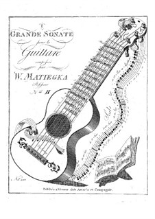 Two Grand Sonatas: Sonata No.2 by Wenzel Thomas Matiegka
