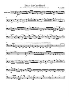 Twelve Etudes for Organ (Left Hand): Etude No.1 by Charles-Valentin Alkan