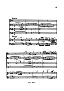 Quintet for Strings and Piano 'The Trout', D.667 Op.114: Movement II by Franz Schubert