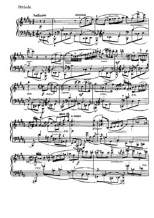 Prelude and Fugue in G Sharp Minor, Op.29: For piano by Sergei Taneyev